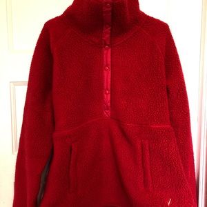NWOT bright red Indyeva fka Indygena Polartek fleece never worn